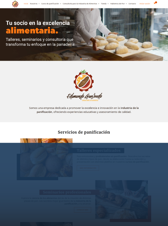 Plataforma de EGR Consultoría en Alimentos
